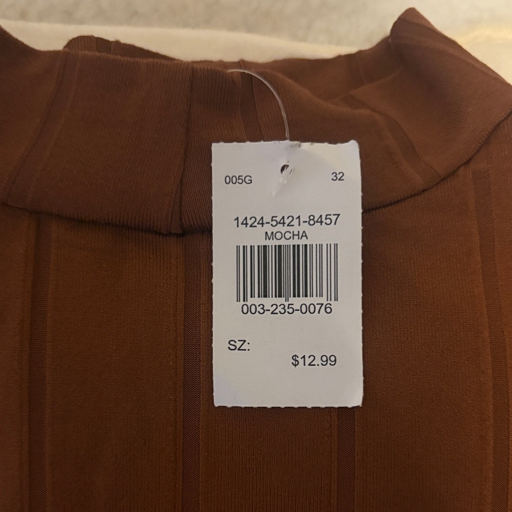 Timing Brown Ruffled Sleeve Blouse - Picture 2 of 3